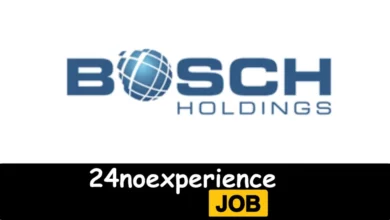 Latest Bosch Vacancies 2024 Recruitment available at Cleaner, Supervisor, Delivery Positions
